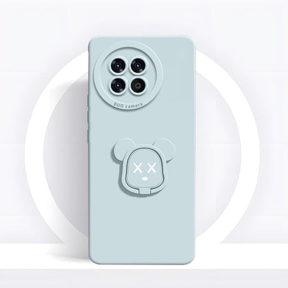 OnePlus Series | Gloomy Bear Liquid Silicone Holder Mobile Phone Case