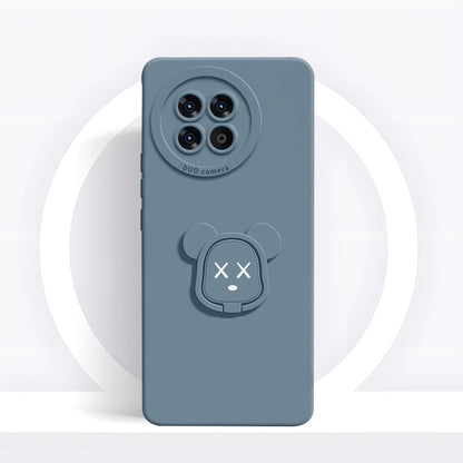 OnePlus Series | Gloomy Bear Liquid Silicone Holder Mobile Phone Case