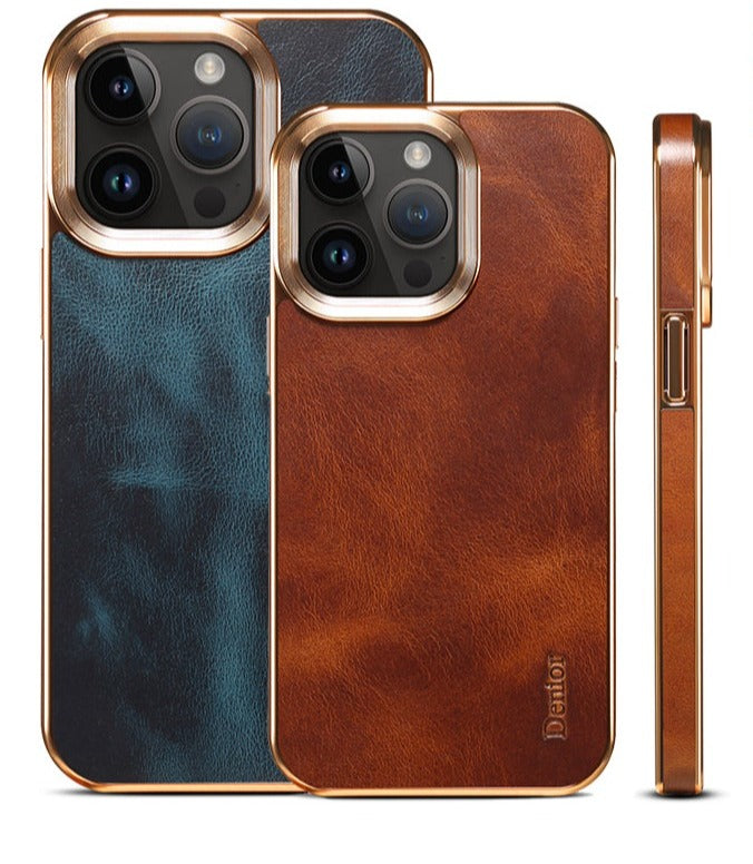 Premium Leather iPhone Case: Elegance & Protection