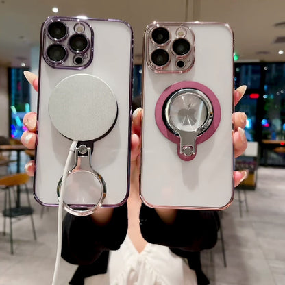 Rotating Bracket Transparent Case