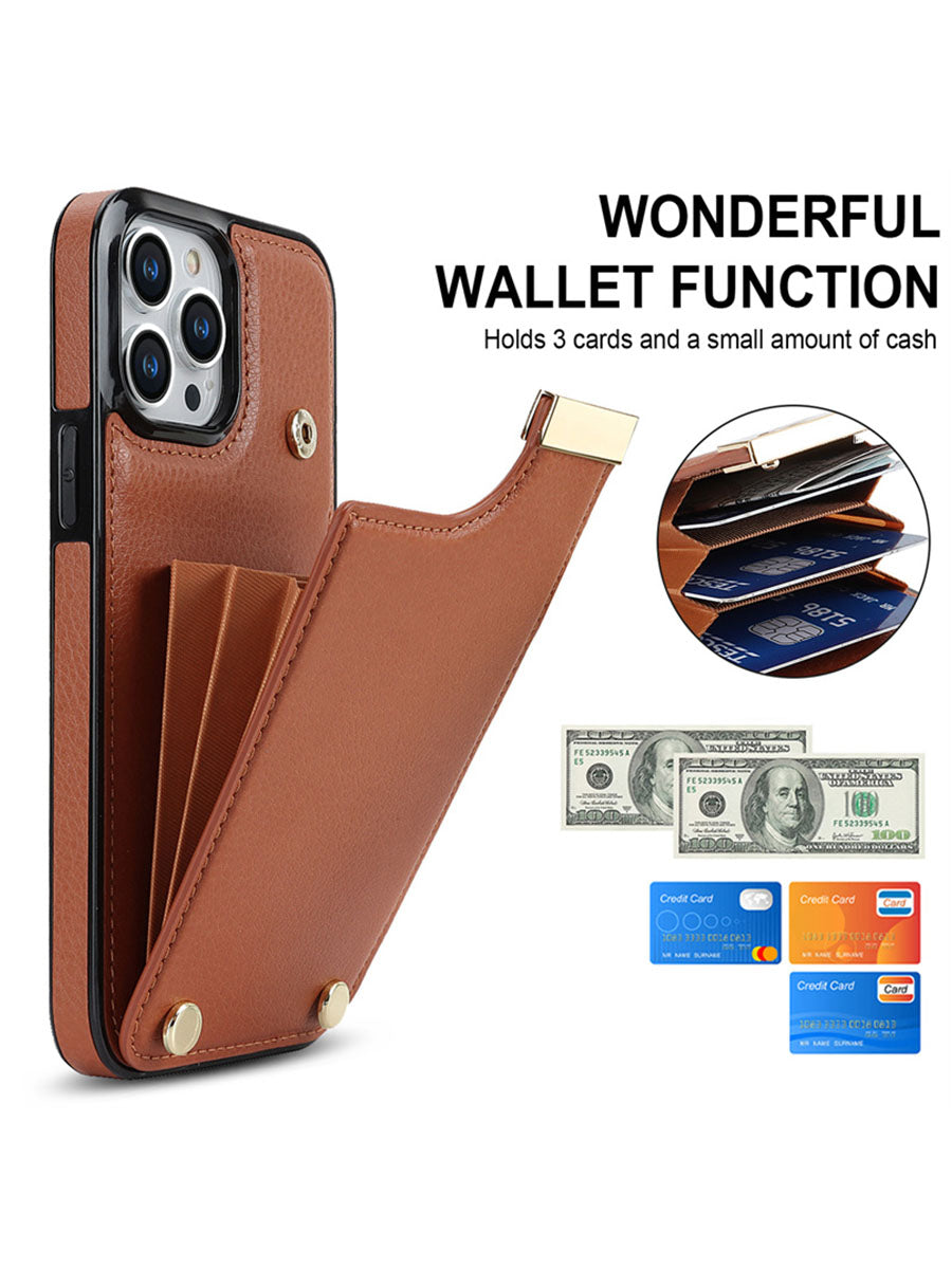 High-End Coin Purse iPhone Case - Cardholder Design