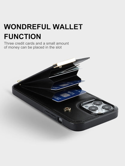 High-End Coin Purse iPhone Case - Cardholder Design