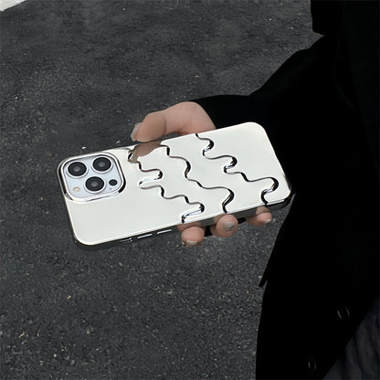 Silver 3D Phone Case for iPhone