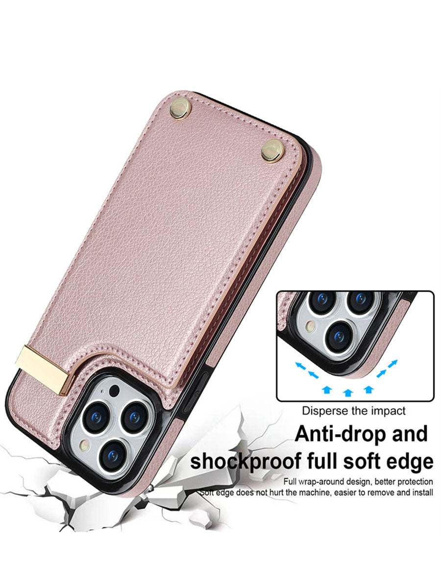 High-End Coin Purse iPhone Case - Cardholder Design