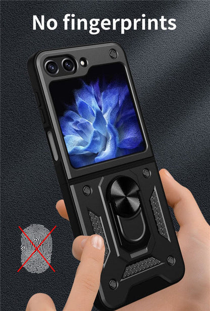 Armor Magnetic Case For Samsung Galaxy Z FLIP 5