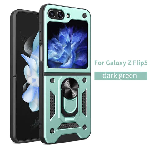 Armor Magnetic Case For Samsung Galaxy Z FLIP 5