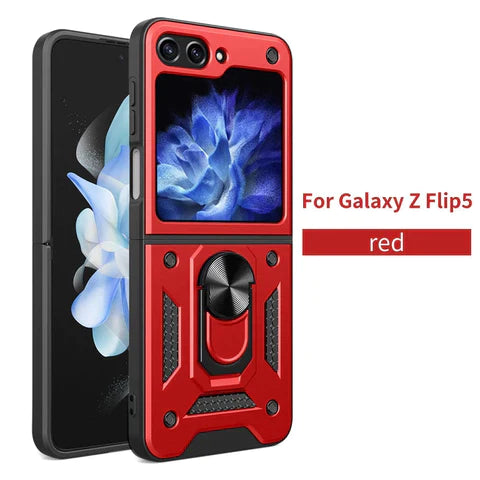 Armor Magnetic Case For Samsung Galaxy Z FLIP 5