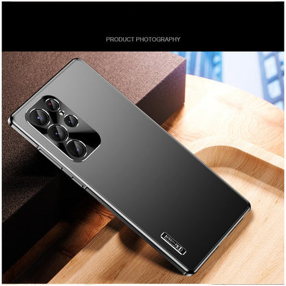 Metal Magnetic Case with All-Inclusive Lens: Frosted Aluminium Alloy Ultra-Thin Protective Cover