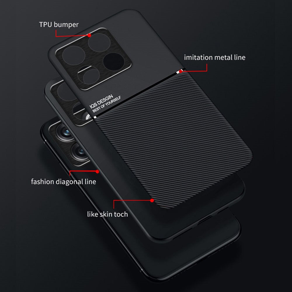 Magnetic Slim Lightweight Leather Case for OnePlus Phone with Car Mount Feature