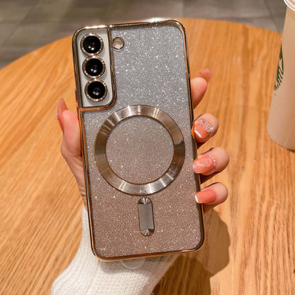 Glitter Wireless Charging Case with Magnet - Magsafe Compatible