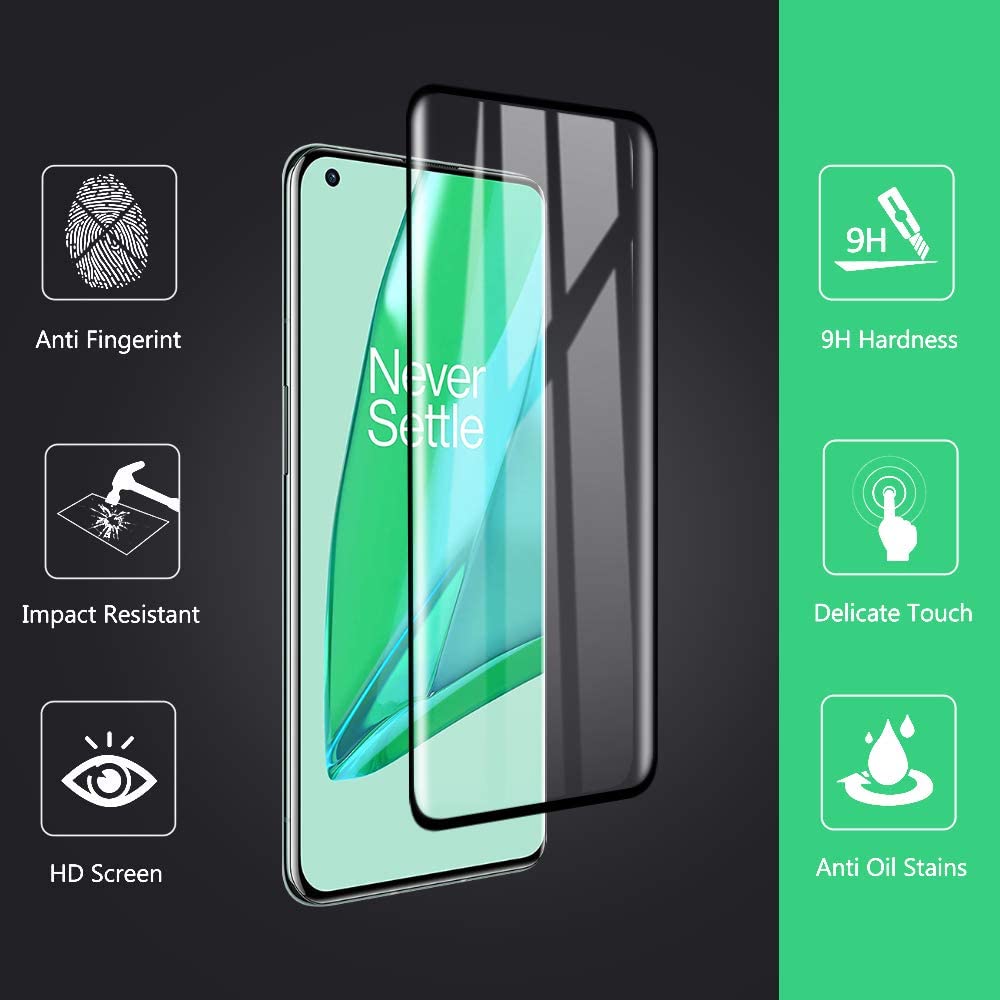 3D Tempered Glass  Curved Screen Protector Glass only for OnePlus 11