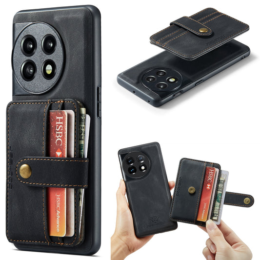 Vintage Leather Wallet Case for OnePlus 11