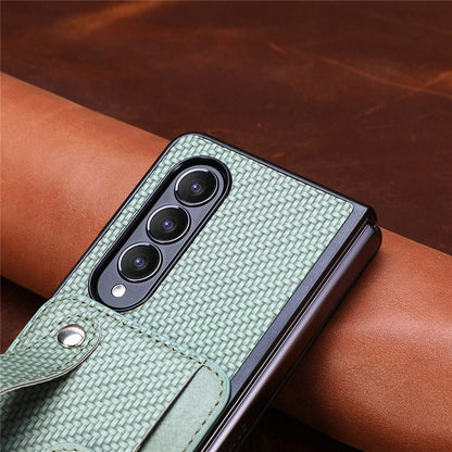 Weave Pattern Phone Case with Card Slot Holder: Luxury Business Cover