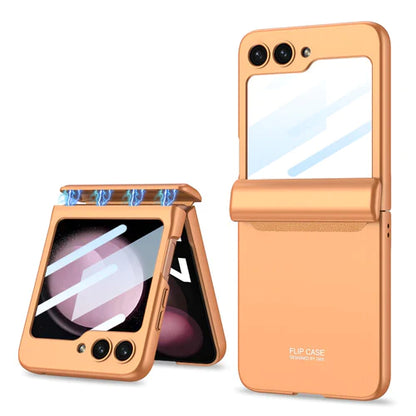 Full Protection Magnetic Case Hinge Protection For Galaxy Z Flip 5